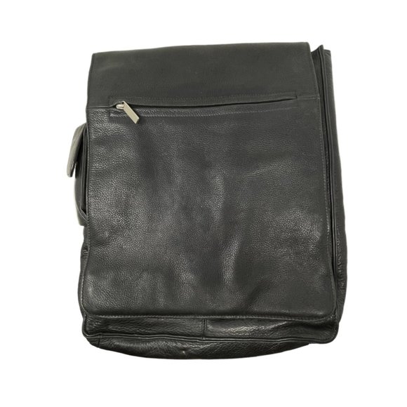 Wilsons Leather Bags Wilsons Leather Y2k Backpack Computer Bag Flap Convertible Shoulder